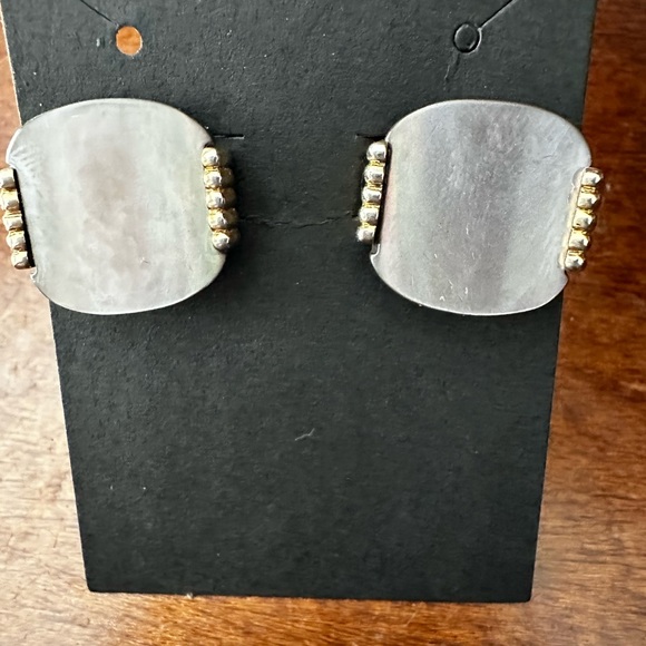 Vintage 60s Mother of Pearl Weber Cufflinks - Picture 7 of 8